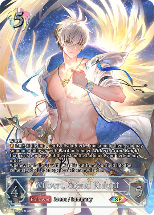 Wilbert, Grand Knight (SP) (SP01 - SP28EN) [Seaside Memories] - Card Brawlers