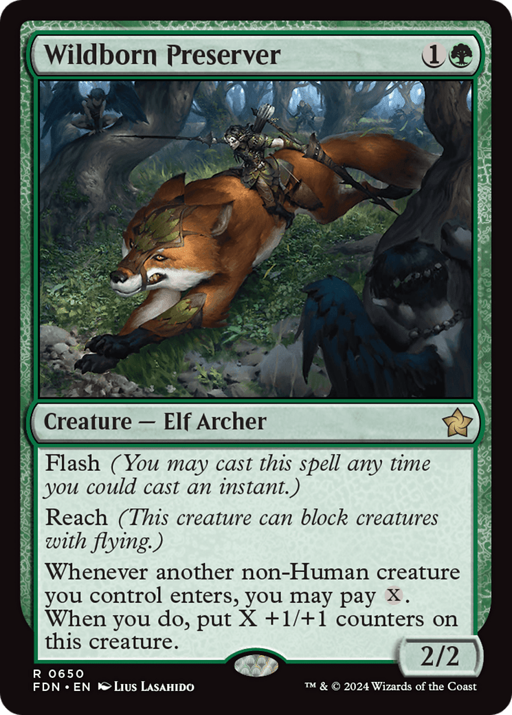 Wildborn Preserver [Foundations] - Card Brawlers