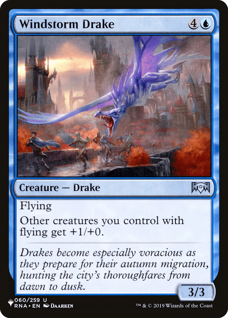 Windstorm Drake [The List] - Card Brawlers
