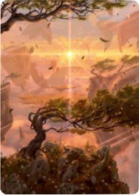 Windswept Heath Art Card [Zendikar Rising Art Series] - Card Brawlers