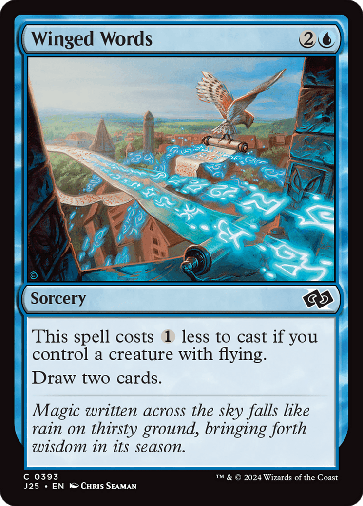 Winged Words [Foundations Jumpstart] - Card Brawlers