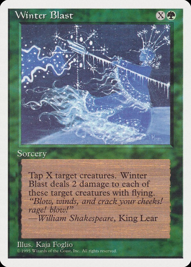 Winter Blast [Rivals Quick Start Set] - Card Brawlers