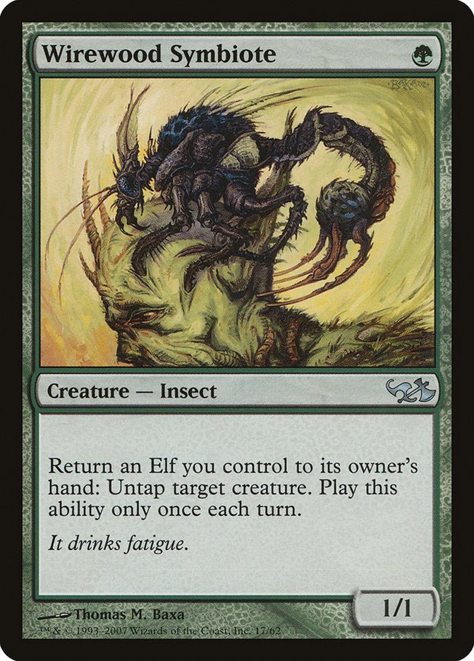 Wirewood Symbiote [Duel Decks: Elves vs. Goblins] - Card Brawlers