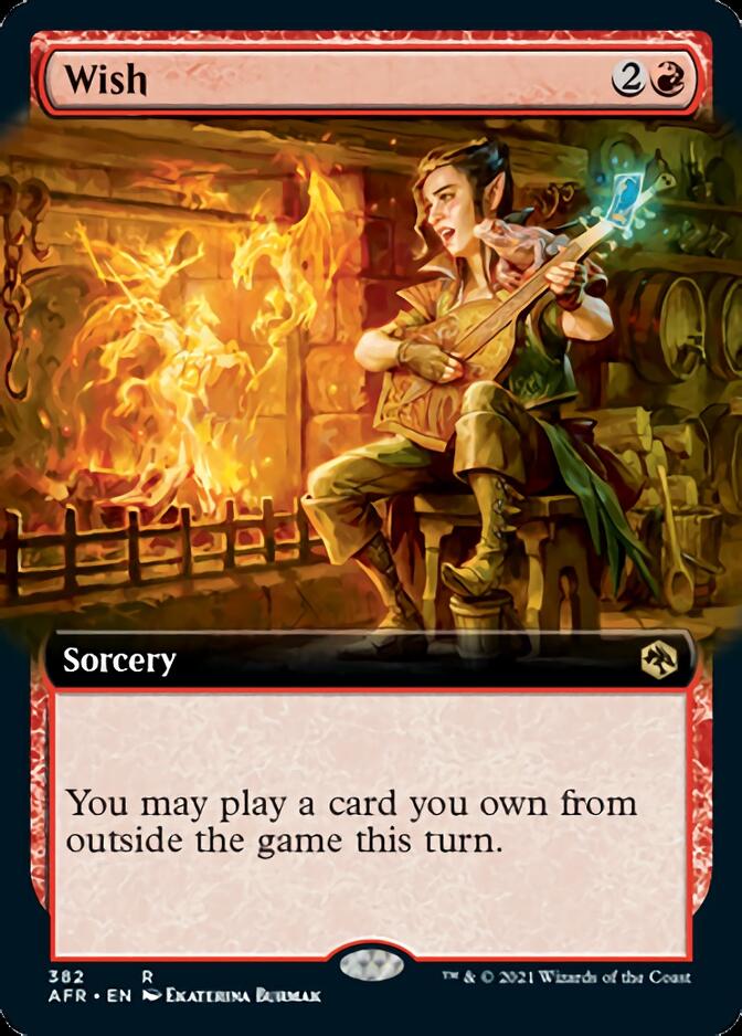 Wish (Extended Art) [Dungeons & Dragons: Adventures in the Forgotten Realms] - Card Brawlers