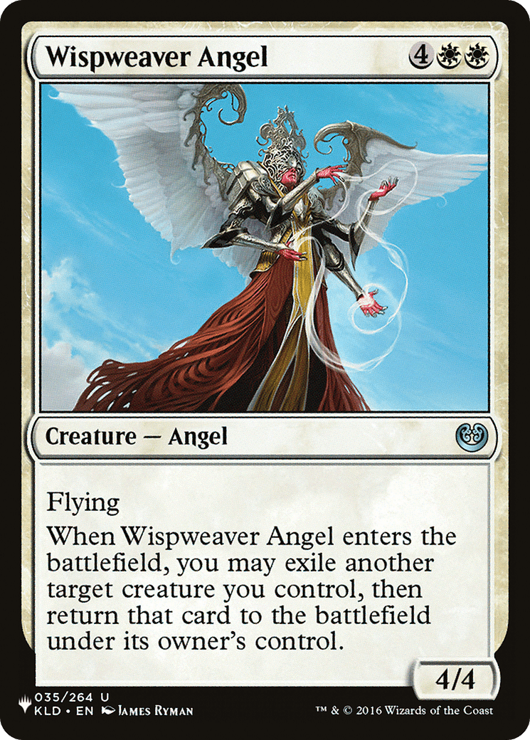Wispweaver Angel [The List] - Card Brawlers