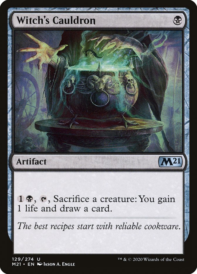 Witch's Cauldron [Core Set 2021] - Card Brawlers