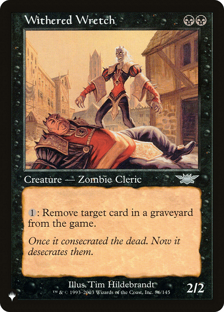 Withered Wretch [The List] - Card Brawlers
