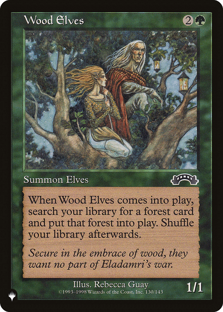 Wood Elves [The List] - Card Brawlers