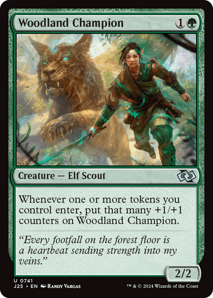 Woodland Champion [Foundations Jumpstart] - Card Brawlers