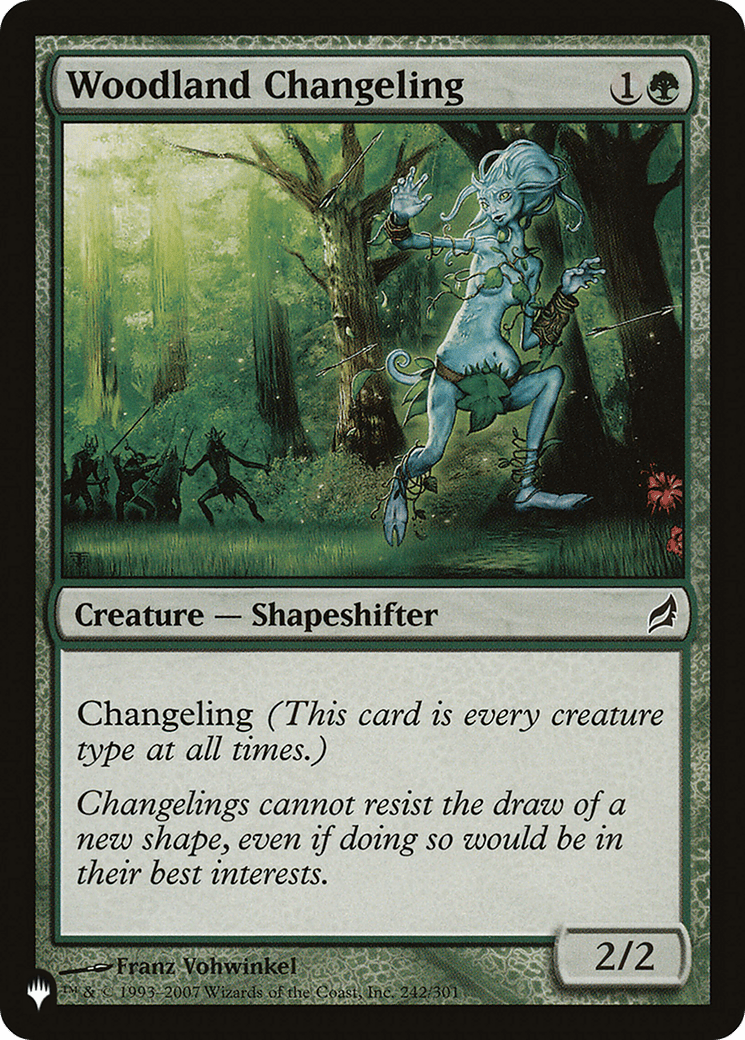 Woodland Changeling [The List] - Card Brawlers