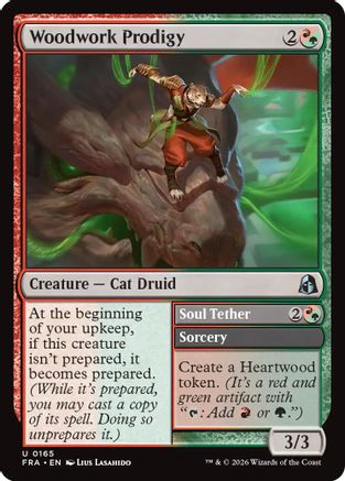 Woodwork Prodigy (FRA-165) - Reality Fracture - Card Brawlers