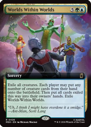 Worlds Within Worlds (Extended Art) (MSH-426) - Marvel Super Heroes - Card Brawlers