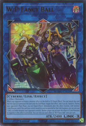 W:P Fancy Ball (MAMO-EN028) - Magnificent Monsters 1st Edition - Card Brawlers