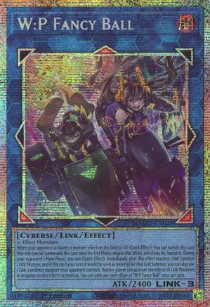 W:P Fancy Ball (Starlight Rare) (MAMO-EN028) - Magnificent Monsters 1st Edition - Card Brawlers
