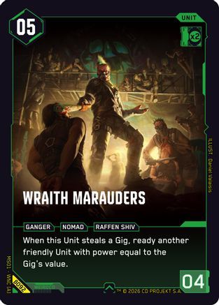 Wraith Marauders (B092) - Welcome to Night City Beta - Card Brawlers