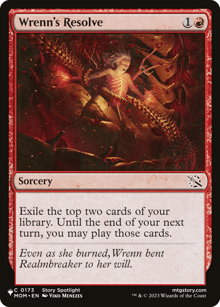 Wrenn's Resolve [The List] - Card Brawlers