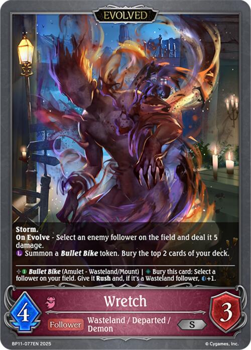 Wretch (Evolved) (BP11 - 077EN) [Bullet of Fate] - Card Brawlers