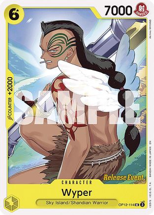 Wyper (OP12-114) - Legacy of the Master Release Event Cards - Card Brawlers