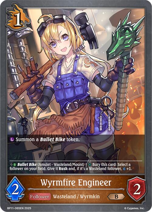 Wyrmfire Engineer (BP11 - 065EN) [Bullet of Fate] - Card Brawlers