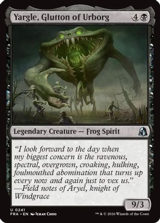 Yargle, Glutton of Urborg (FRA-241) - Reality Fracture - Card Brawlers