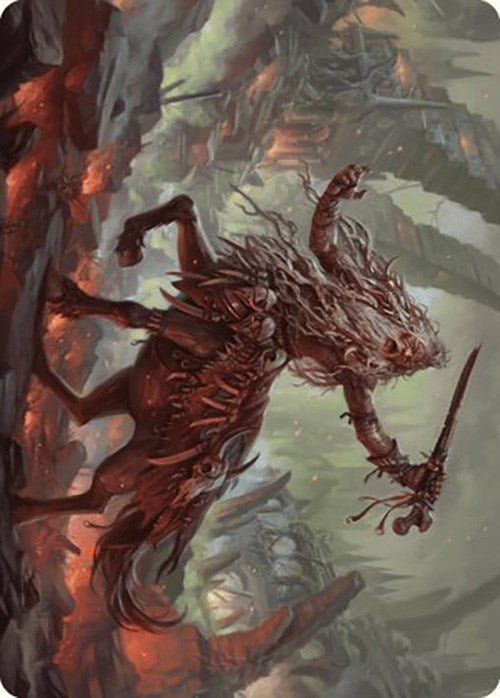 Yarus, Roar of the Old Gods Art Card (24/49) [Murders at Karlov Manor Art Series] - Card Brawlers