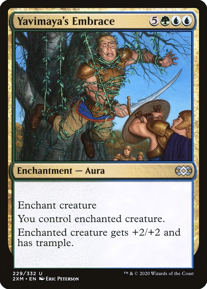 Yavimaya's Embrace [Double Masters] - Card Brawlers