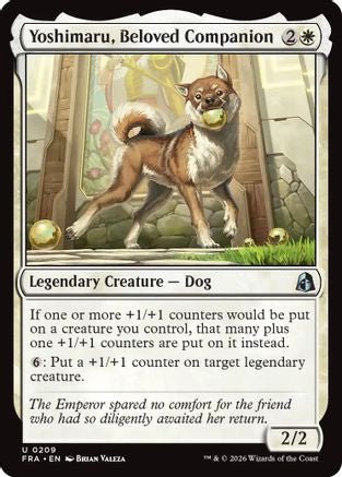 Yoshimaru, Beloved Companion (FRA-209) - Reality Fracture Foil - Card Brawlers