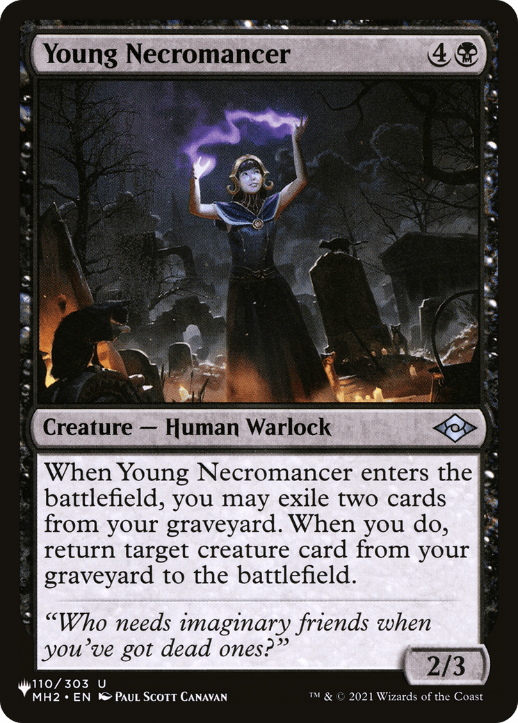 Young Necromancer [The List] - Card Brawlers