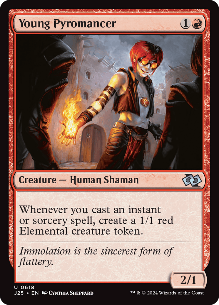 Young Pyromancer [Foundations Jumpstart] - Card Brawlers