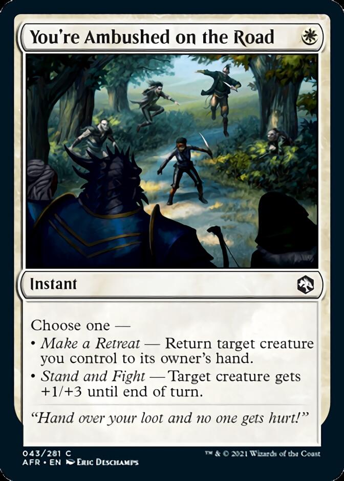 You're Ambushed on the Road [Dungeons & Dragons: Adventures in the Forgotten Realms] - Card Brawlers