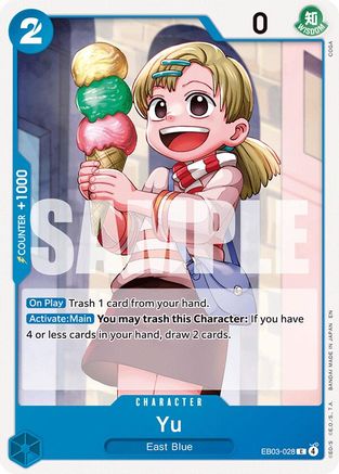 Yu (EB03-028) - Extra Booster: One Piece Heroines Edition - Card Brawlers
