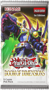 Yu - Gi - Oh! Doom of Dimensions Booster pack - Card Brawlers