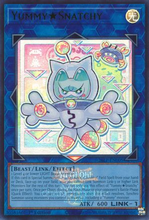 YummySnatchy (Emblazoned) (26LP-EN005) - Limited Pack World Championship 2026 1st Edition - Card Brawlers