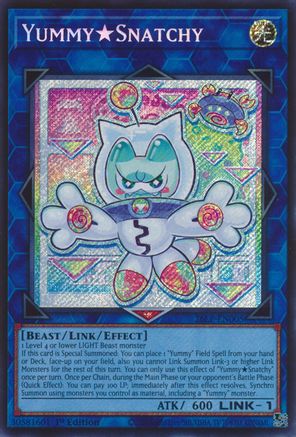 YummySnatchy (Secret Rare) (26LP-EN005) - Limited Pack World Championship 2026 1st Edition - Card Brawlers
