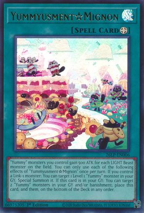 YummyusmentMignon (26LP-EN006) - Limited Pack World Championship 2026 1st Edition - Card Brawlers