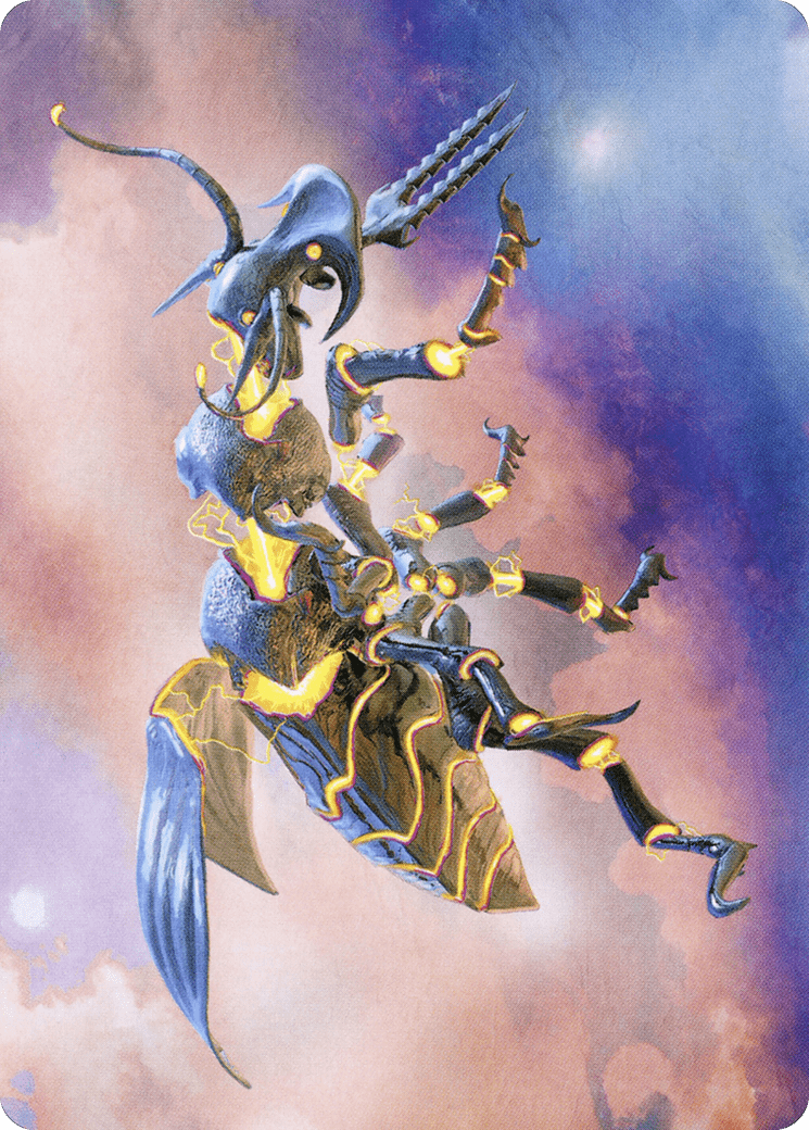 Zabaz, the Glimmerwasp Art Card [Modern Horizons 2 Art Series] - Card Brawlers