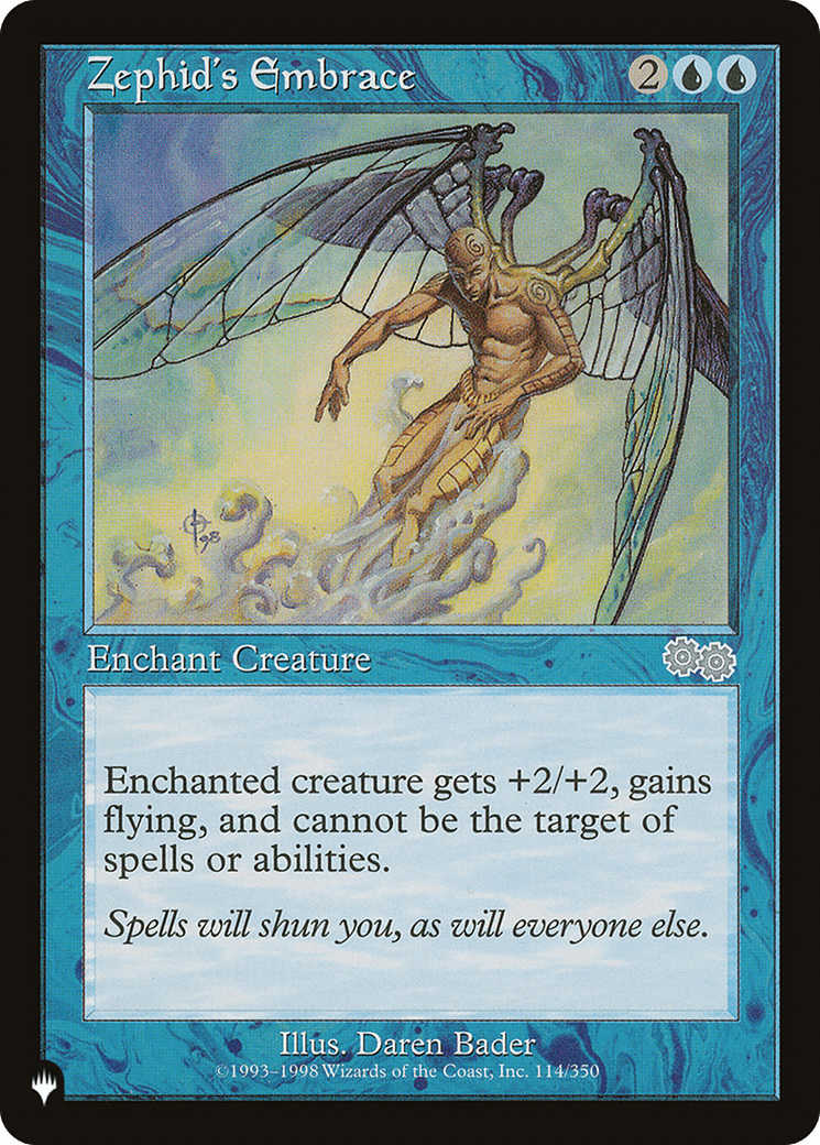 Zephid's Embrace [The List] - Card Brawlers