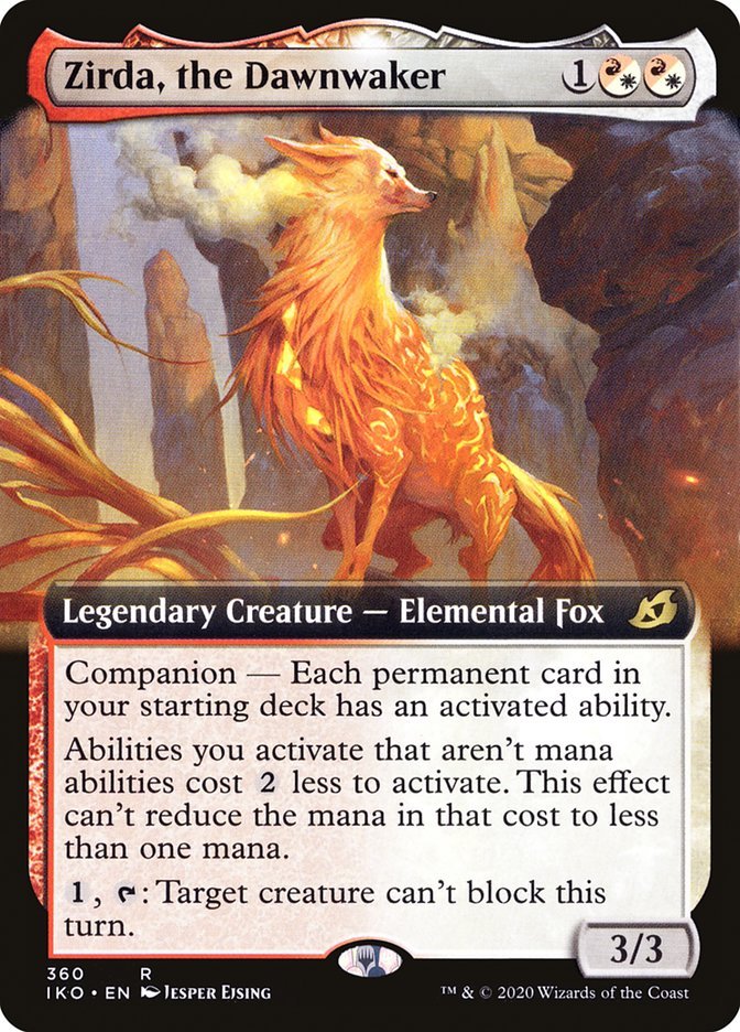 Zirda, the Dawnwaker (Extended Art) [Ikoria: Lair of Behemoths] - Card Brawlers