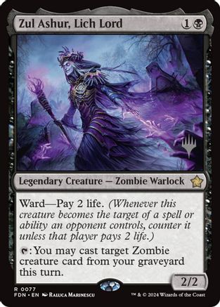 Zul Ashur, Lich Lord (PPECL-077) - Promo Pack: Lorwyn Eclipsed - Card Brawlers