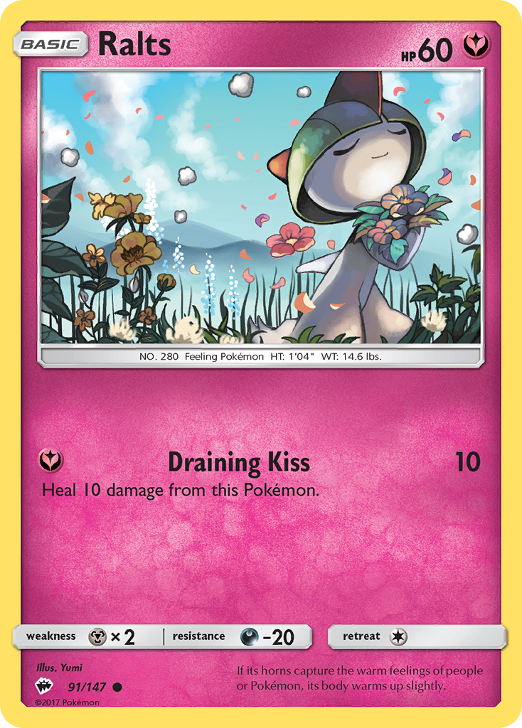 Ralts (91/147) [Sun & Moon: Burning Shadows] - Card Brawlers | Quebec | Canada | Yu-Gi-Oh!