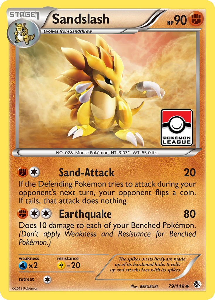 Sandslash (79/149) [Black & White: Boundaries Crossed] - Card Brawlers | Quebec | Canada | Yu-Gi-Oh!