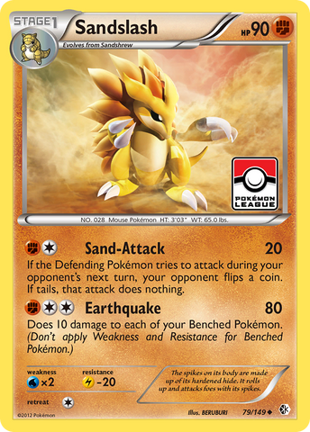 Sandslash (79/149) [Black & White: Boundaries Crossed] - Card Brawlers | Quebec | Canada | Yu-Gi-Oh!