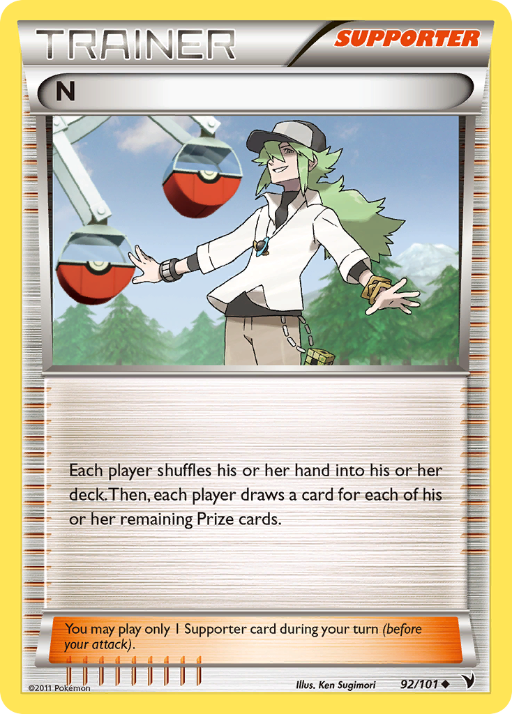 N (92/101) [Black & White: Noble Victories] - Card Brawlers | Quebec | Canada | Yu-Gi-Oh!