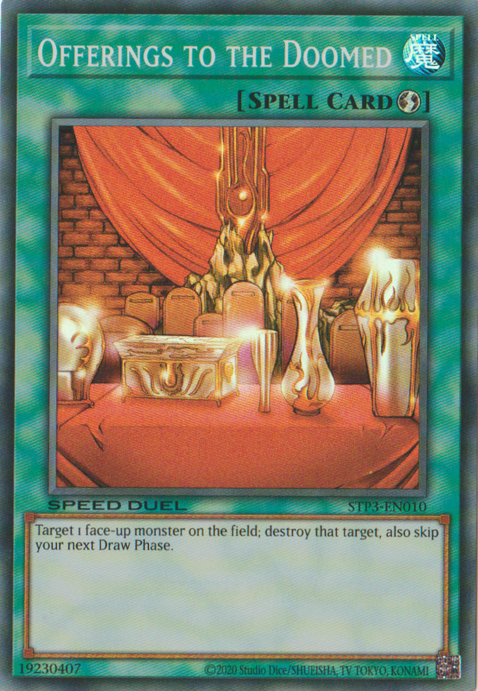 Offerings to the Doomed [STP3-EN010] Super Rare - Card Brawlers | Quebec | Canada | Yu-Gi-Oh!