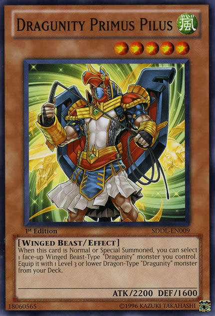 Dragunity Primus Pilus [SDDL-EN009] Common - Yu-Gi-Oh! - Card Brawlers | Quebec | Canada |