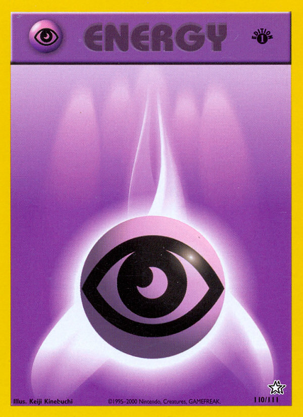 Psychic Energy (110/111) [Neo Genesis 1st Edition] - Card Brawlers | Quebec | Canada | Yu-Gi-Oh!
