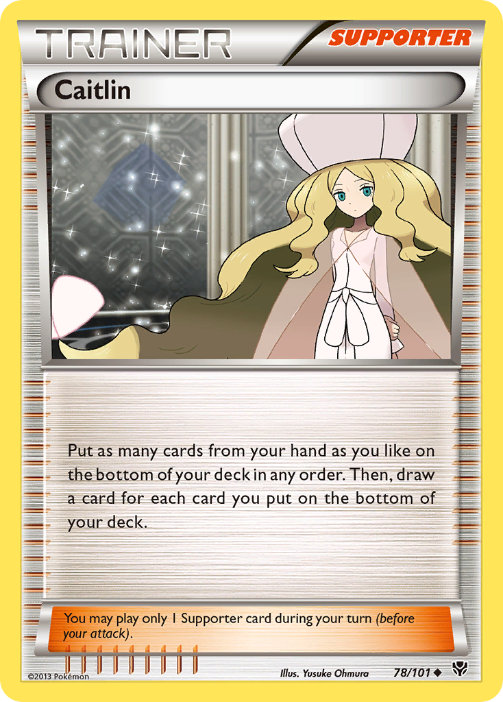Caitlin (78/101) [Black & White: Plasma Blast] - Card Brawlers | Quebec | Canada | Yu-Gi-Oh!