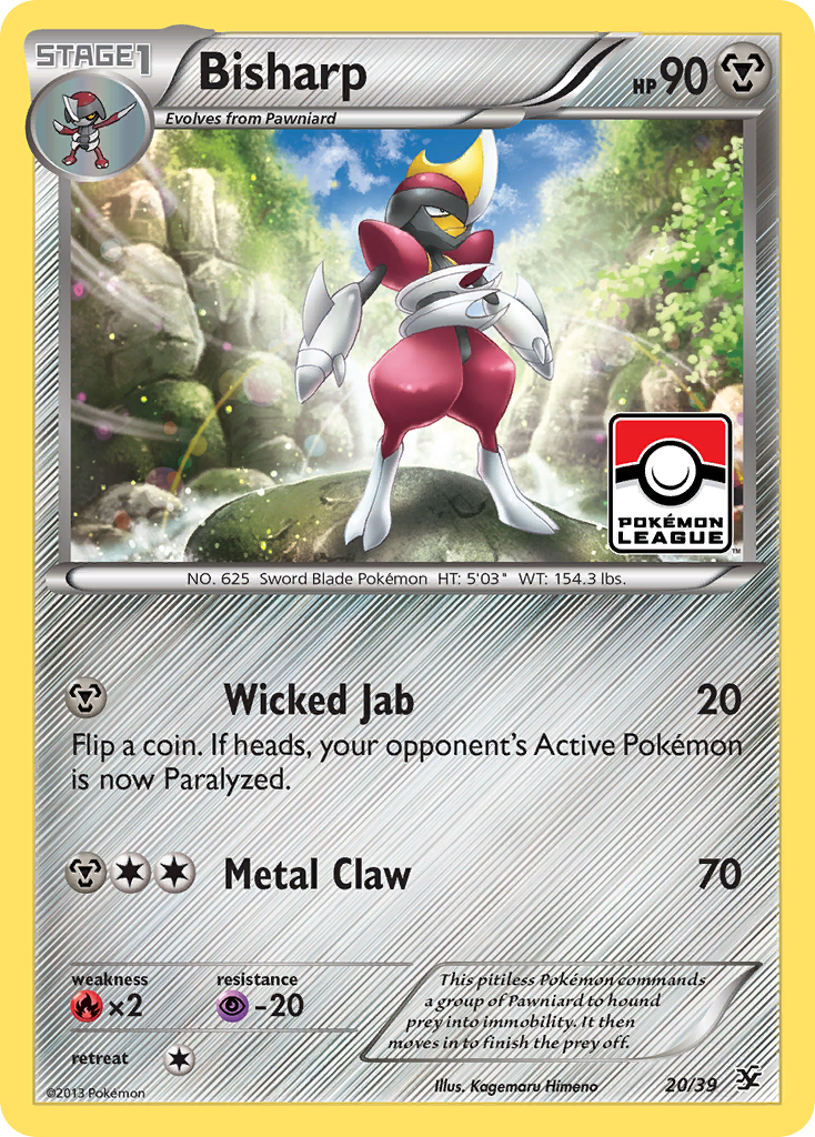 Bisharp (20/39) [XY: Kalos Starter Set] - Card Brawlers | Quebec | Canada | Yu-Gi-Oh!
