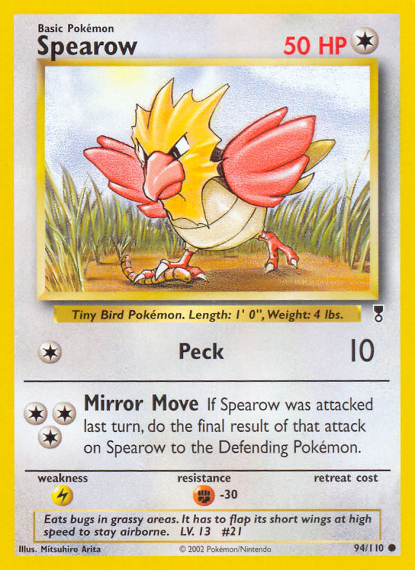 Spearow (94/110) [Legendary Collection] - Card Brawlers | Quebec | Canada | Yu-Gi-Oh!