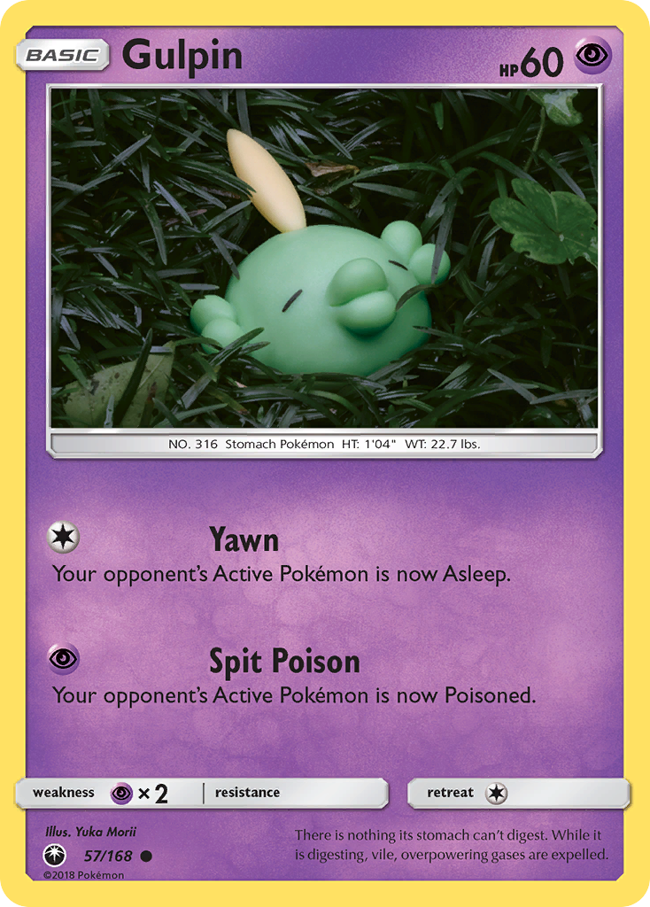 Gulpin (57/168) [Sun & Moon: Celestial Storm] - Card Brawlers | Quebec | Canada | Yu-Gi-Oh!